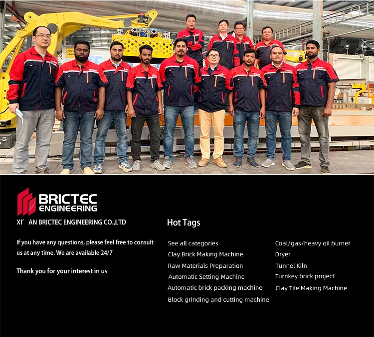 Forno a galleria per la cottura di mattoni e ceramiche e piastrelle con controllo automatico della temperatura e elevata efficienza termica 7