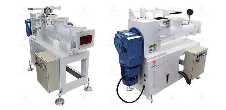 Estrusore sperimentale per macchina per la fabbricazione di mattoni per test delle prestazioni di prodotti in argilla 2