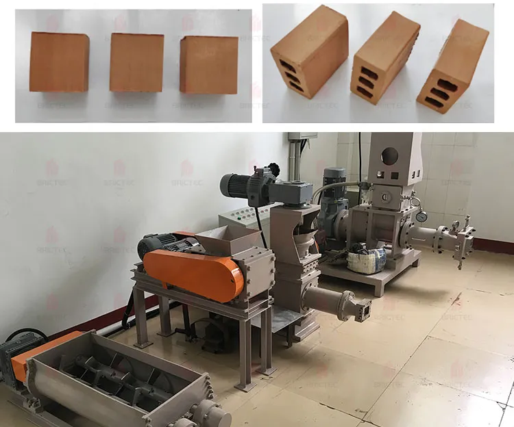 Estrusore sperimentale per macchina per la fabbricazione di mattoni per test delle prestazioni di prodotti in argilla 5