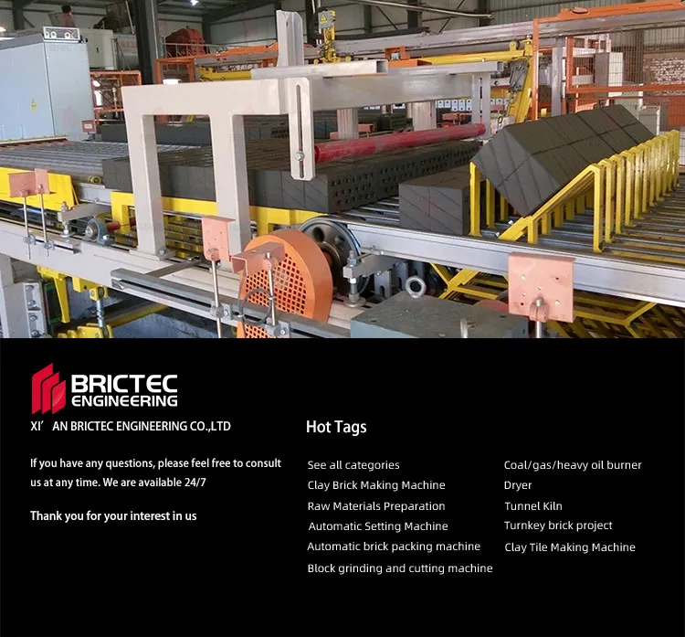 Macchine per la fabbricazione di mattoni di macchina di taglio con produzione sincronizzata e ad alta velocità e continua 6