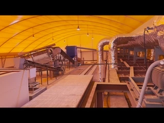 Processo di calcio di mattoni del progetto WG