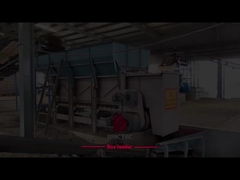 Alimentatore a cassone e miscelatore per la linea di produzione di mattoni - Trattamento materie prime