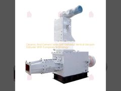 Ceramic And Cement Semi-Stiff Extrusion Vertical Vacuum Extruder With European Technology
